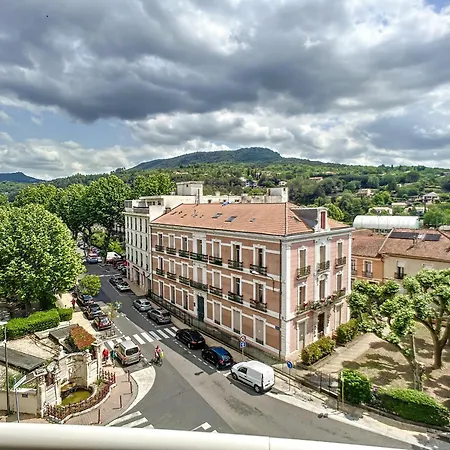 Bel F2 Climatise, Terrasse, Parking, A 50m Des Thermes De Lamalou-les-bains, Animaux Acceptes - Fr-1-451-193 Apartmán *