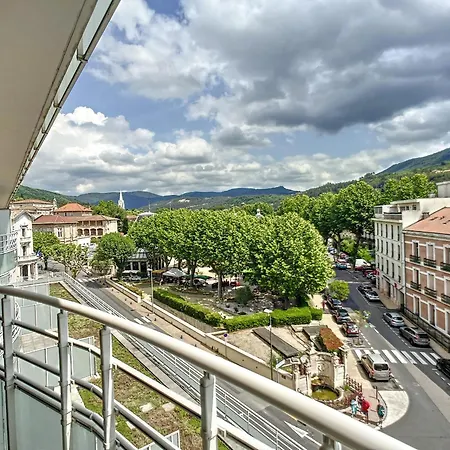 Bel F2 Climatisé, Terrasse, Parking, à 50m Des Thermes De Lamalou-les-bains, Animaux Acceptés - Fr-1-451-193 *
