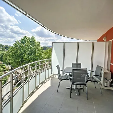 Appartamento Bel F2 Climatisé, Terrasse, Parking, à 50m Des Thermes De Lamalou-les-bains, Animaux Acceptés - Fr-1-451-193 *