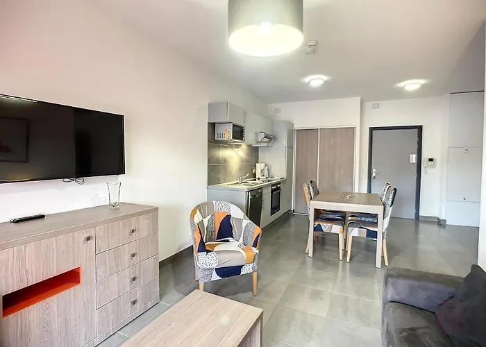 Bel F2 Climatise, Terrasse, Parking, A 50m Des Thermes De Lamalou-les-bains, Animaux Acceptes - Fr-1-451-193